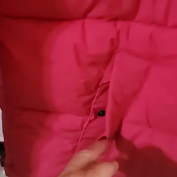 Calvin Klein Vibrant Pink Puffer Jacket - Picture 7 of 14